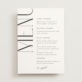 Menus
