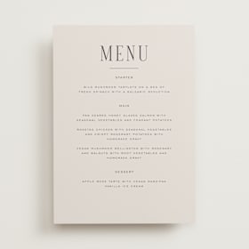 Menus