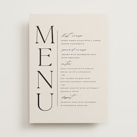 Menus