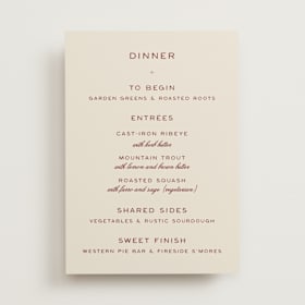 Menus