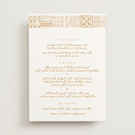 Menus