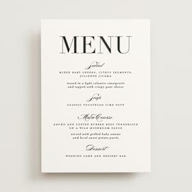 Menus