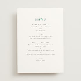 Menus