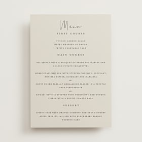 Menus