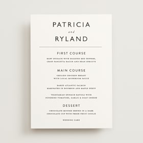 Menus