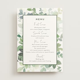 Menus