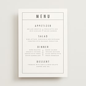 Menus