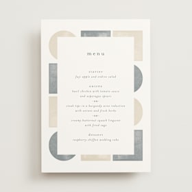 Menus