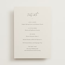 Menus