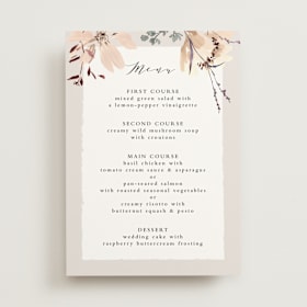 Menus
