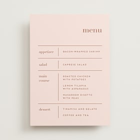 Menus