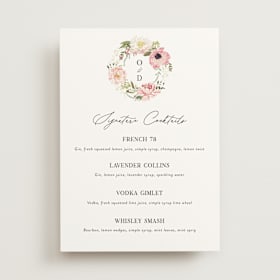 Menu Signs