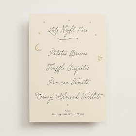 Menu Signs