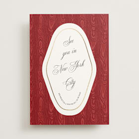 Foil-Pressed Save The Date Cards