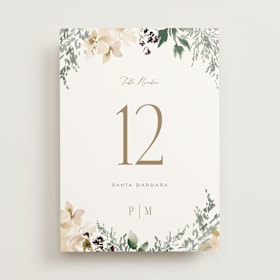Table Numbers