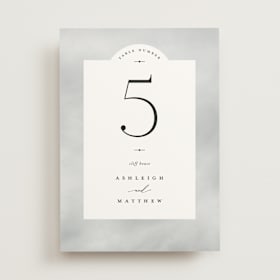 Table Numbers