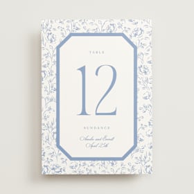 Table Numbers