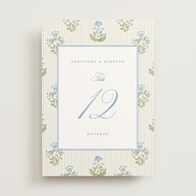 Table Numbers