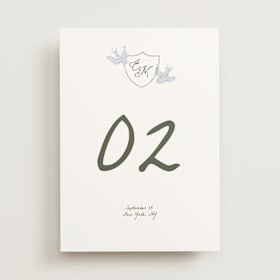 Table Numbers