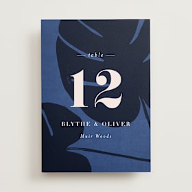 Table Numbers