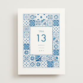 Table Numbers
