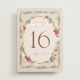 Table Numbers