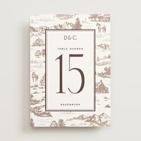 Table Numbers