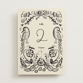 Table Numbers
