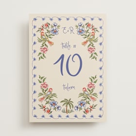 Table Numbers