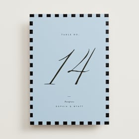Table Numbers