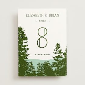 Table Numbers
