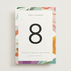 Table Numbers