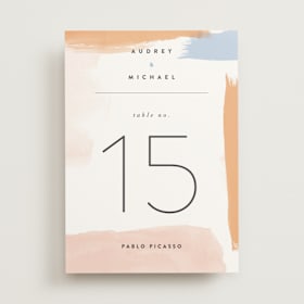 Table Numbers