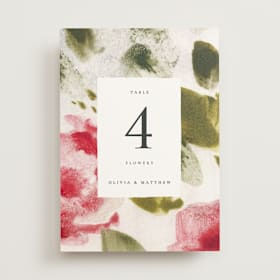 Table Numbers