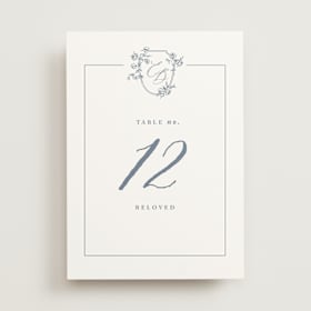 Table Numbers