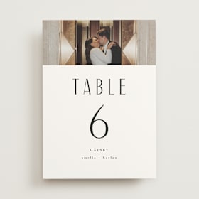 Table Numbers