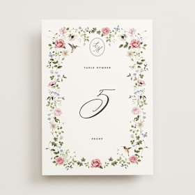 Table Numbers