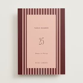 Table Numbers