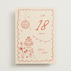 Table Numbers