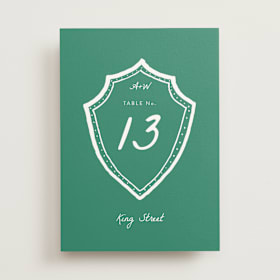 Table Numbers