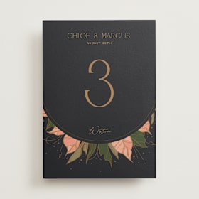Table Numbers