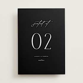 Table Numbers
