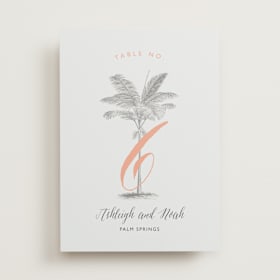 Table Numbers