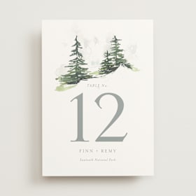 Table Numbers