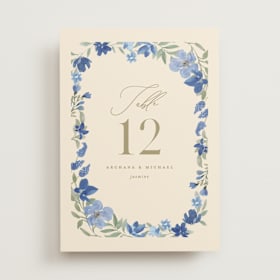 Table Numbers