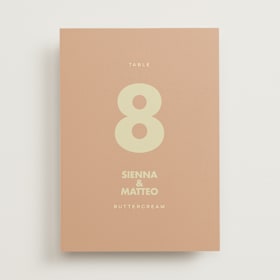Table Numbers