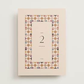 Table Numbers