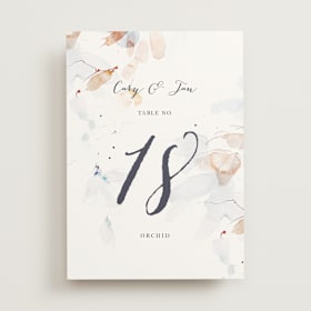 Table Numbers
