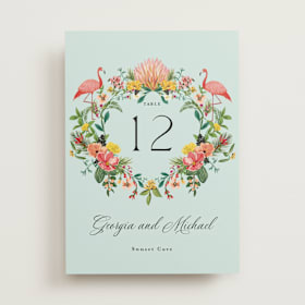 Table Numbers