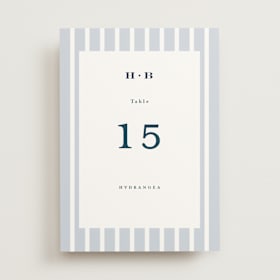 Table Numbers